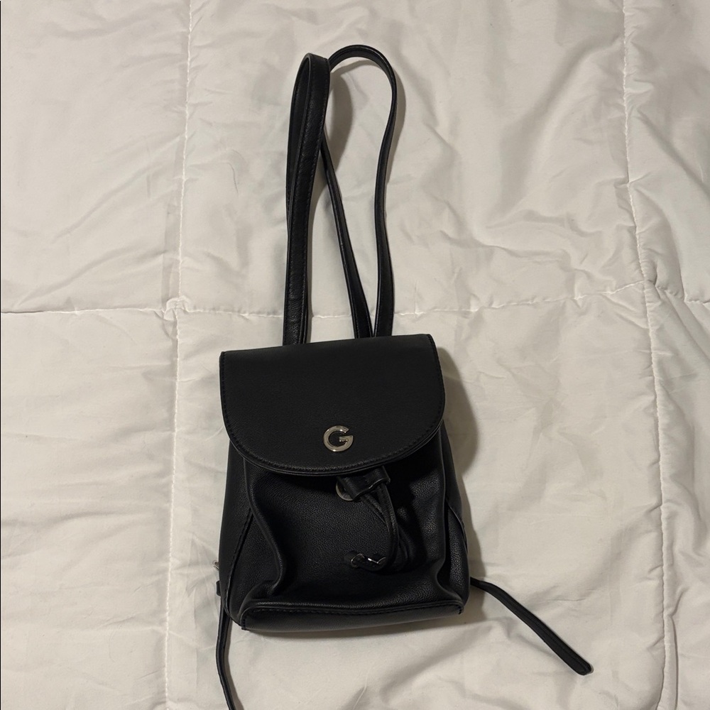 Guess Black Mini Backpack